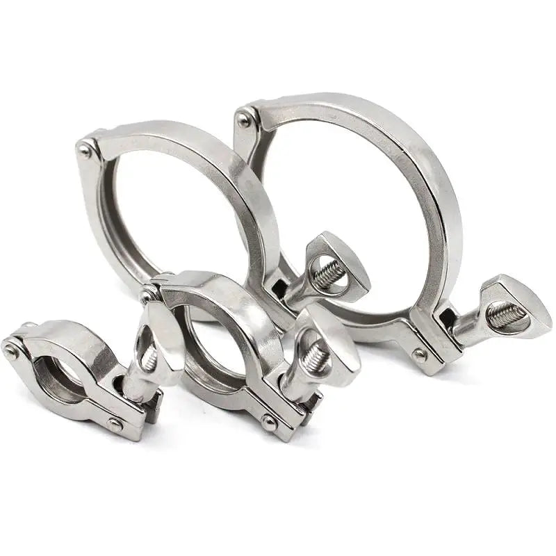 304 316 Stainless Steel Heavy Duty Single Pin Tri Clamp