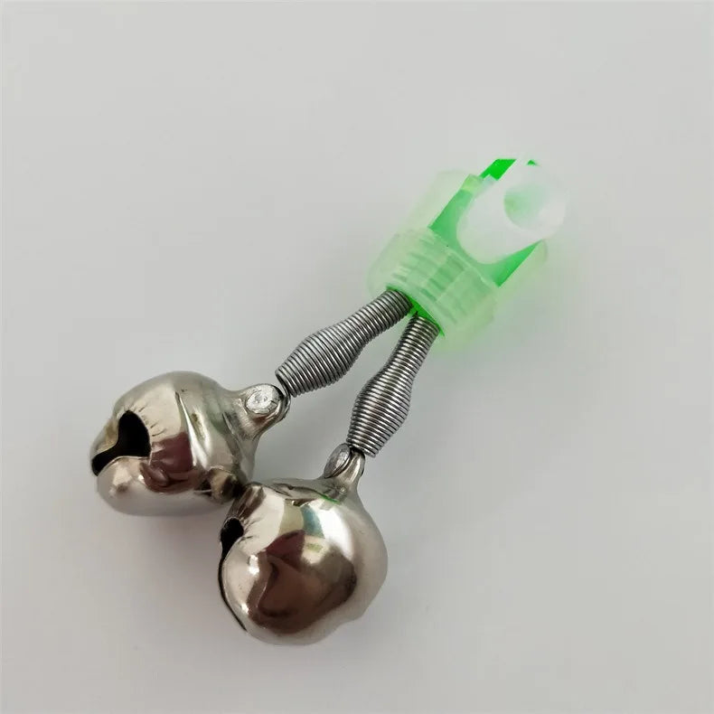Wholesale 16mm Metal Fishing Rod Accessories Silver Fishing Rod Bell Alarm for Outdoor Fishing Pole Gear Tackle