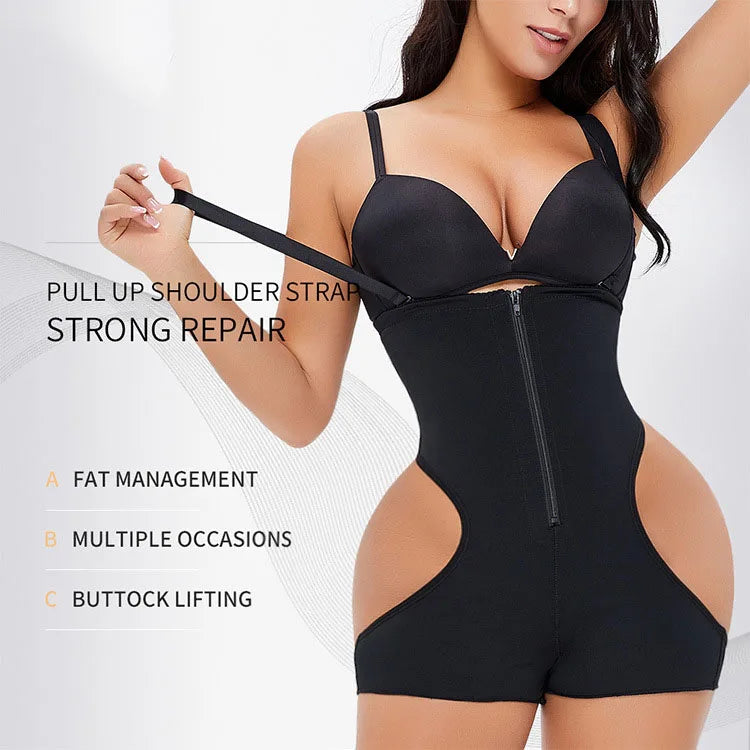 Women Tummy Control Body Shaper Shorts Butt Lifter Panties High Waisted Underwear Slimming Shapewear