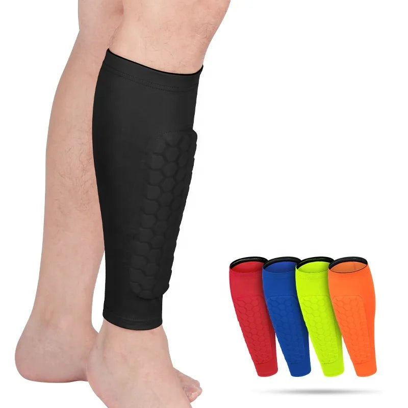 Comfortable Sports Shin Guards Crash Proof Soccer Basketball Calf Brace for Leg Pain Relief