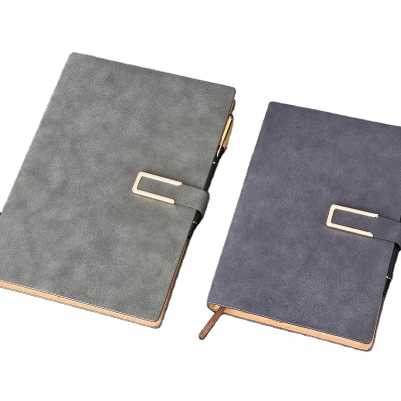 English 2023 Spanish Schedule Book 365 Days Soft Leather Journal Notebook Diaries and Organizers Journal A5 Planner