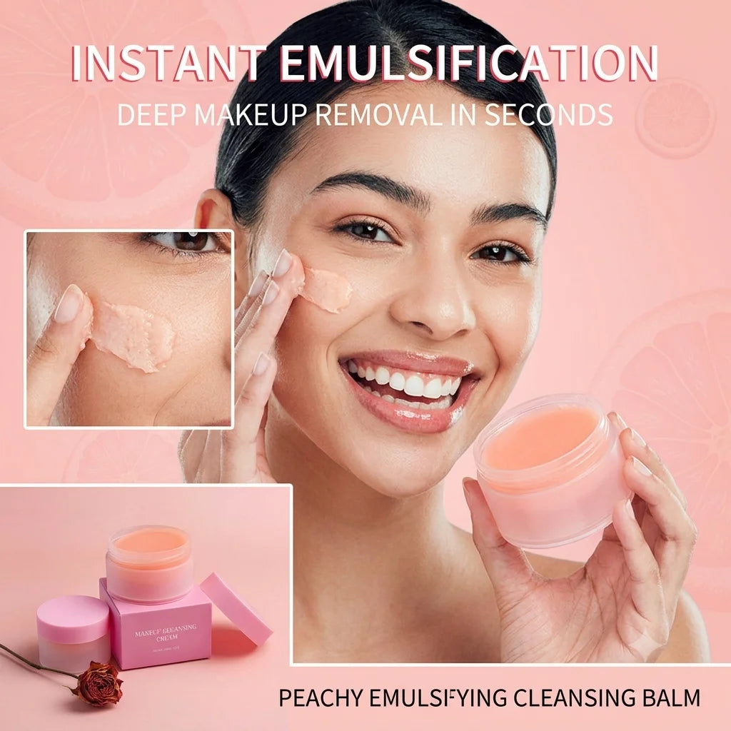 Wholesale Skin Cleansing Makeup Remover Melting Balm  Oil with Vitamin E Custom Private Vegan Cruelty Free Makeup Remover Cre