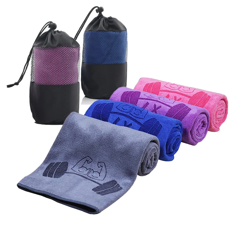 Custom Logo Laser Engraving Printing Embroidered Oversized Printed Fitness Sports Towel Yoga Basketball Sweat Towel