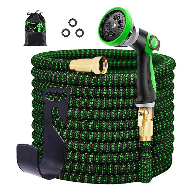 China Factory Supply Expandable Garden Hose Set Plastic Magic Water Pipe Telescopic High Quality Water Pipe From Manufacturer