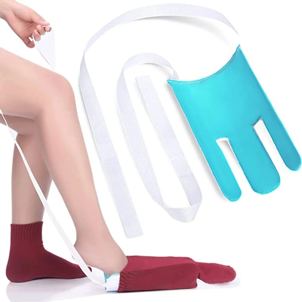 Sock Helper Aide Tool Sock Assistant Device No Bending Sock Puller Aid Easy on and off