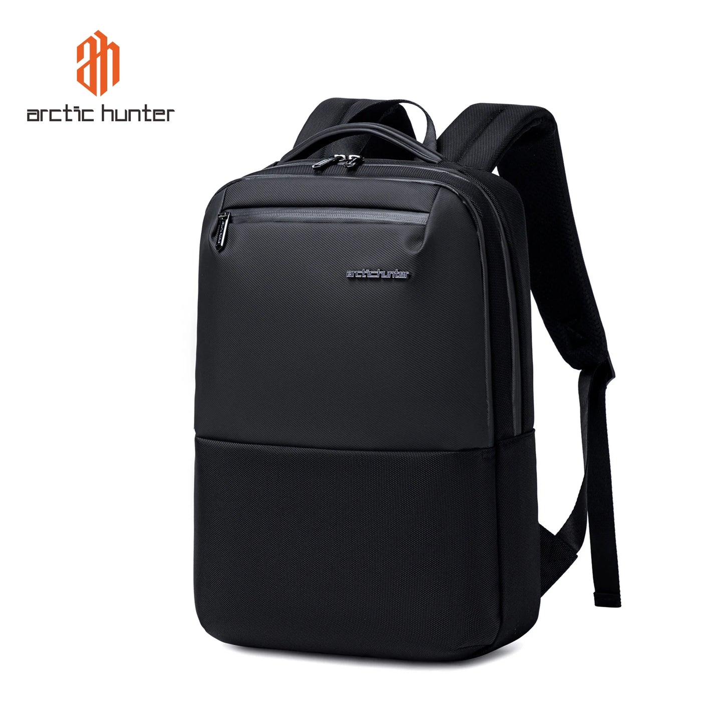 Arctic Hunter Men's Waterproof Business Laptop Backpack with USB Charging Port Polyester Zipper Closure Air Cushion Belt