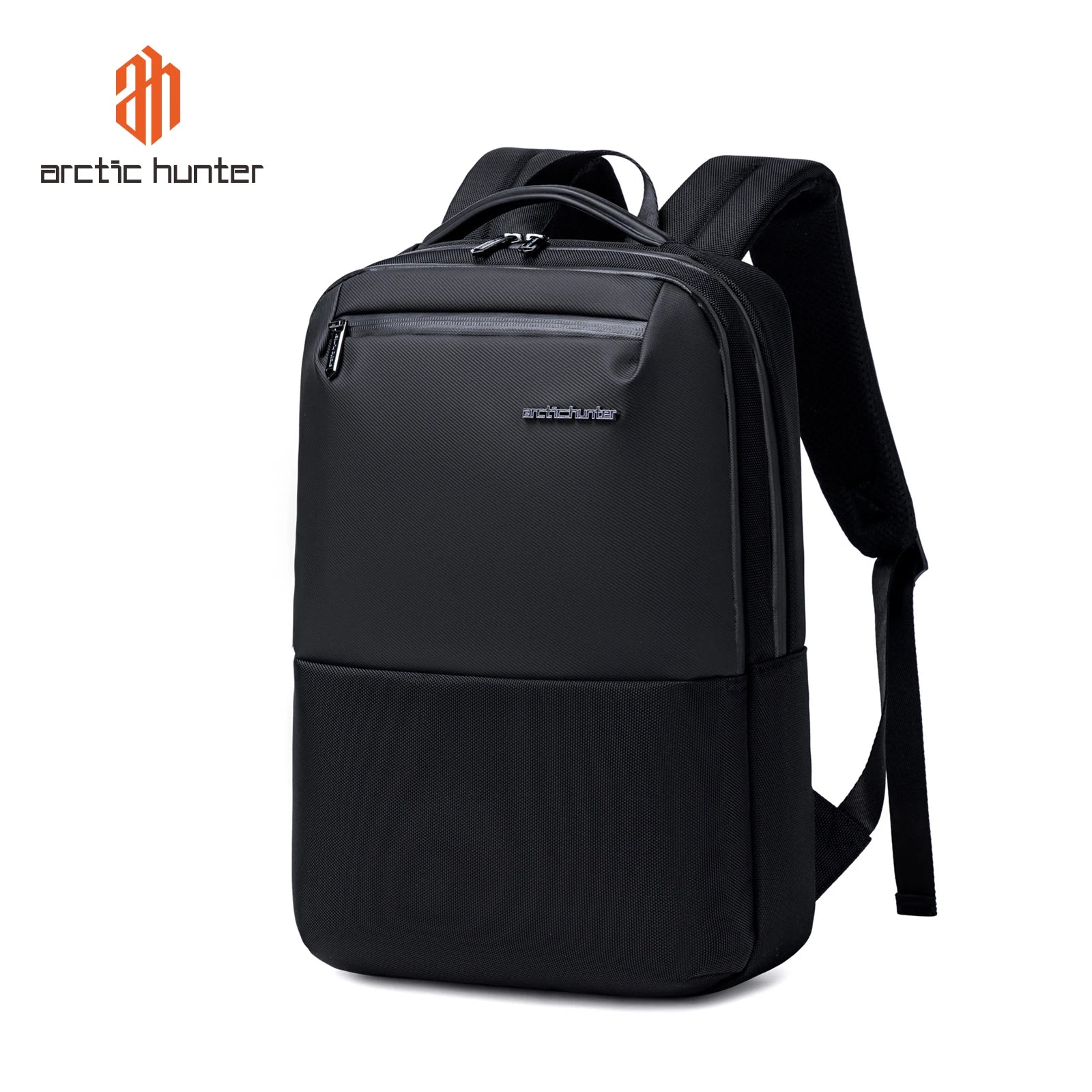 Arctic Hunter Men's Waterproof Business Laptop Backpack with USB Charging Port Polyester Zipper Closure Air Cushion Belt