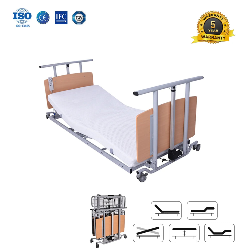 Multi-functional Nursing Care Bed for Home 67MM-640MM Height Adjustable Home Care Bed for the Elderly Care Bed