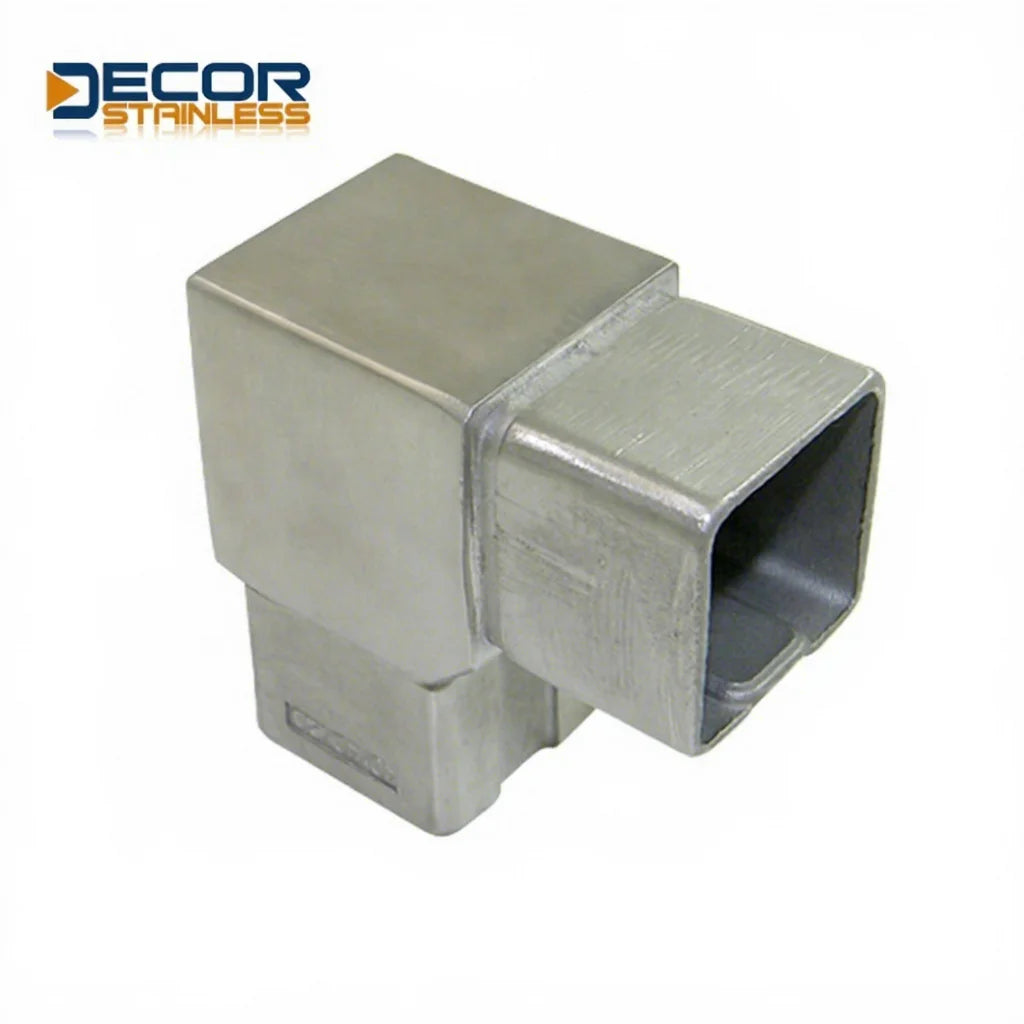 New Arrival Good Sell Heavy Duty Metal Machined Swaged Straight Elbow Square Type