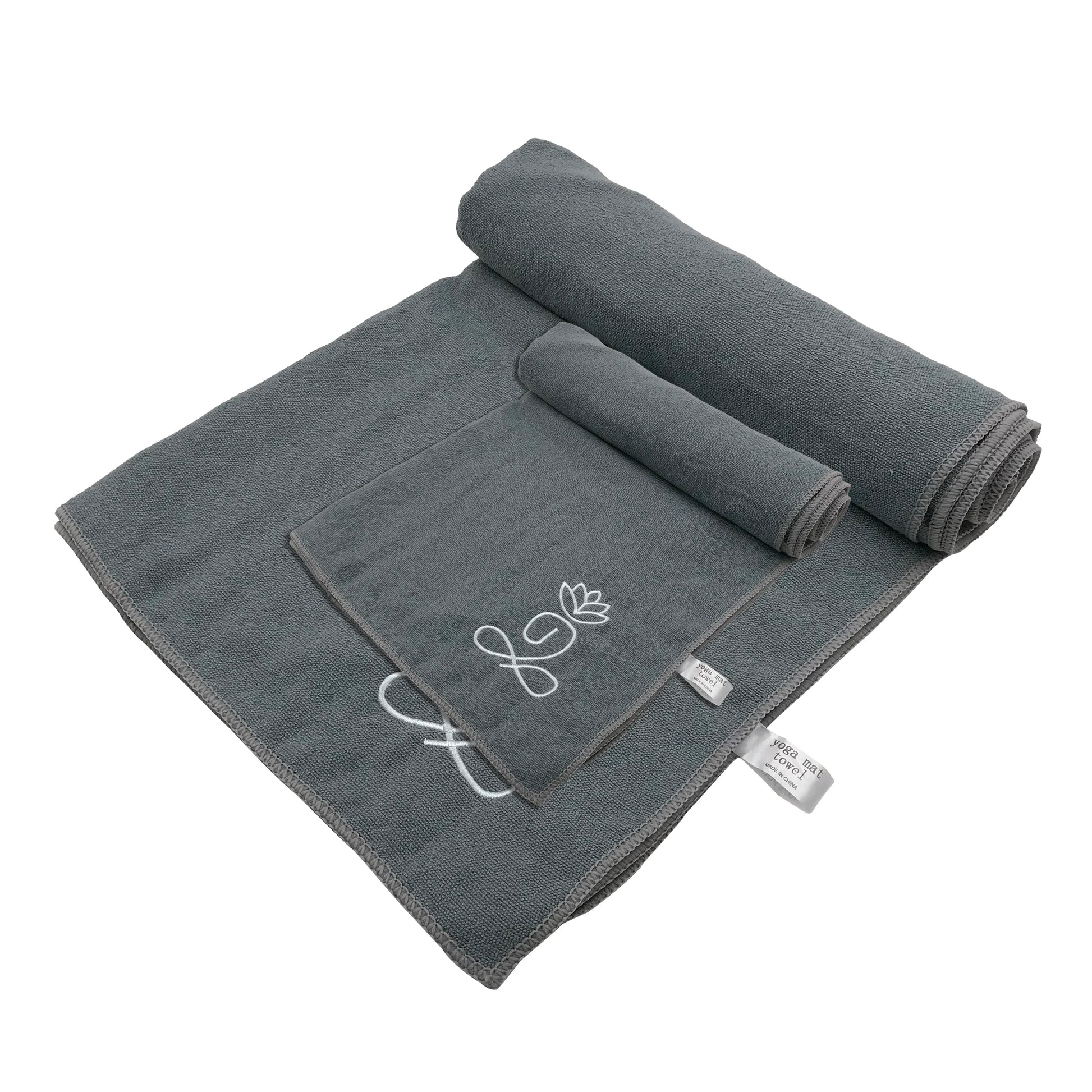 Wholesale Best Hot Private Label Recycled Plastic Non Slip Quick Dry Microfiber Tie Dye Yoga Mat Towel 72x24 Yoga Exercise
