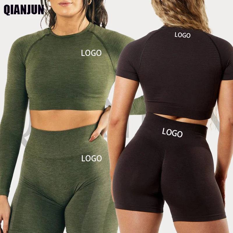 Hot Sale Nude Fabric Backless Triangle Cross Clothing Streamline Fitness Sportswear Gym Set Yoga Set for Women