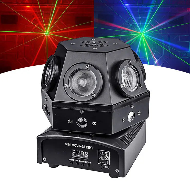 12 Eyes Rgbw Mushroom Led Laser Beam Colorful Pattern Led Stage Effect Lights for Dj Disco