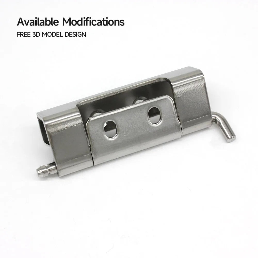Stainless Steel 304 Electrical Cabinet Enclosure Concealed Hinge With Removable Pin