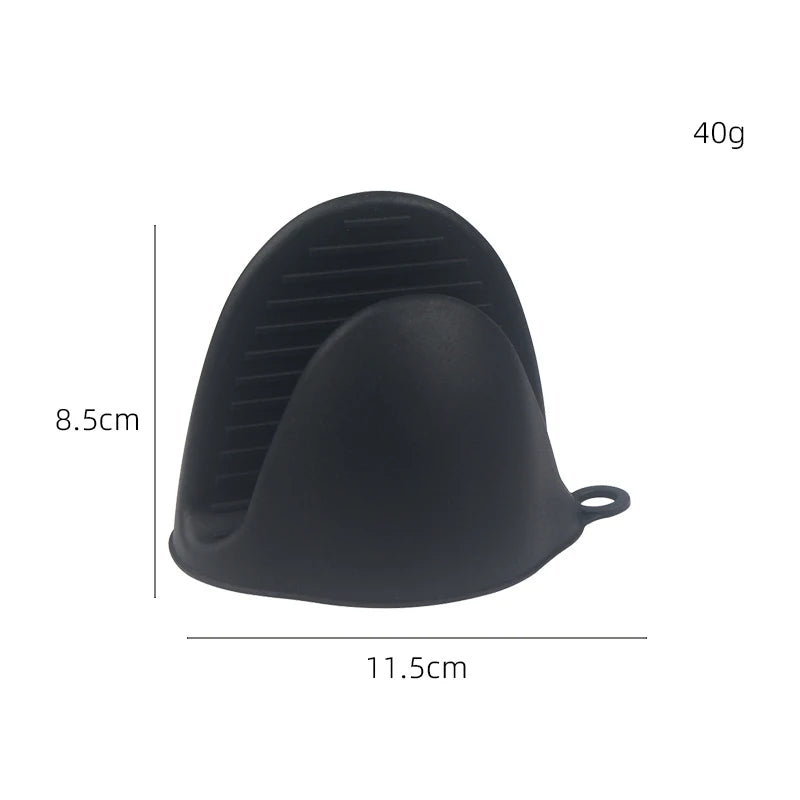Pudyroll Silicone Heat Resistant Butterfly Insulated Dishwasher Safe Cooking Pinch Mitts Potholder for Kitchen Baking Mini Ov
