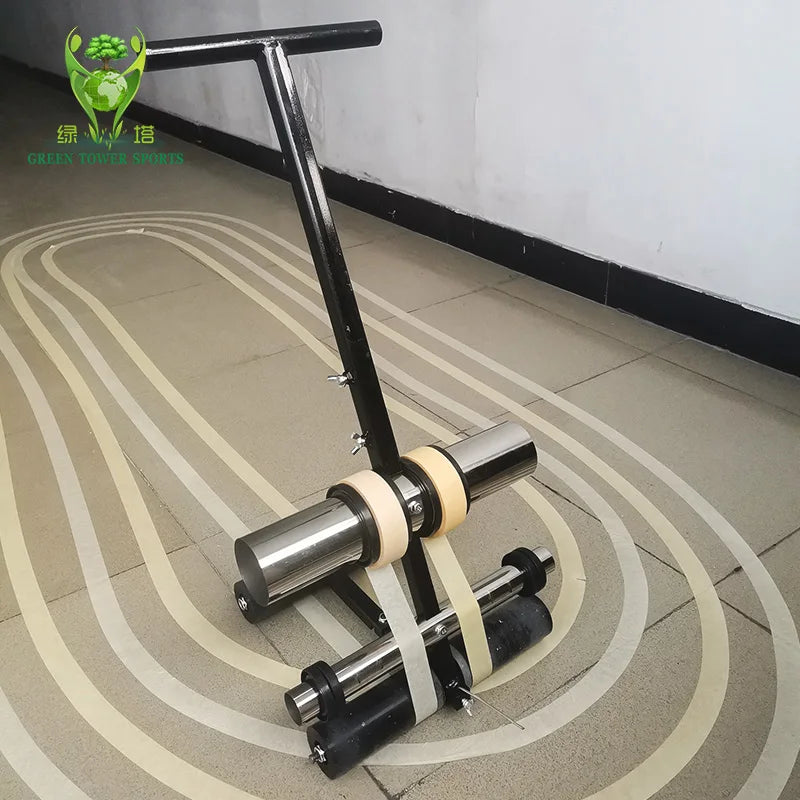 Manual Court Tape Machine Turning Floor Line Marking Tool Line Marking Machine Stadium Floor Indoor Outdoor