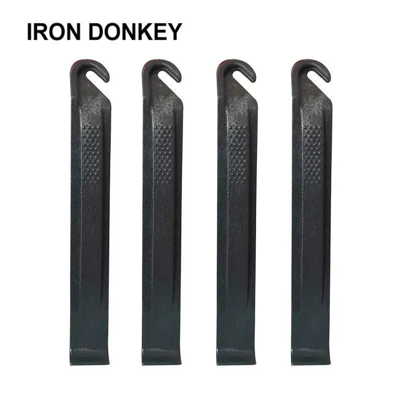 IRONDONKEY Multifunctional Bicycle Tire Spoon Levers Pry Bar High Strength Plastic/Nylon/PP Black/Gray/Red