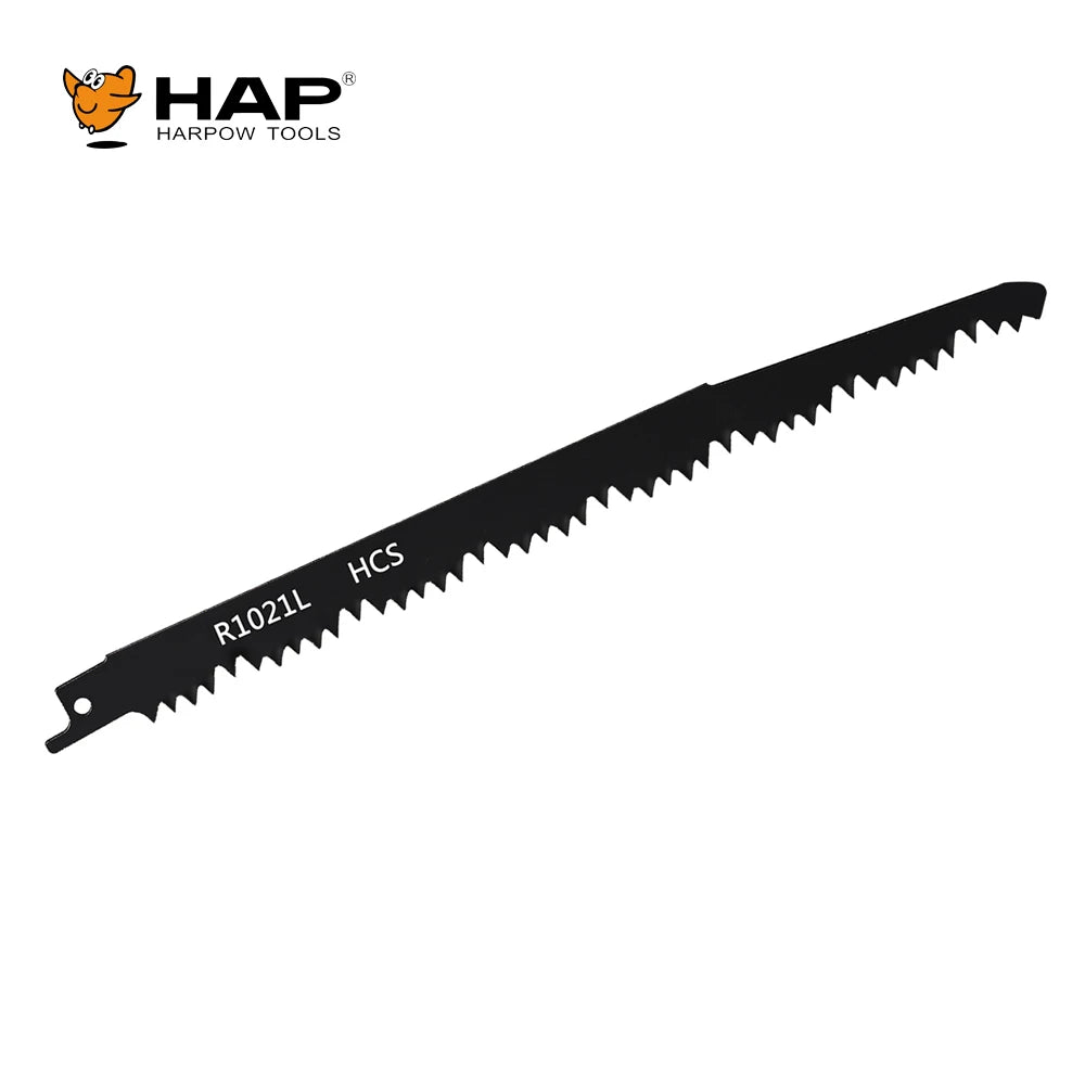 Wood Pruning Cutting 240mm 5TPI HCS Reciprocating Saw Blade Sabre Saw Blade Top for Wood R1021L (1-PACK)