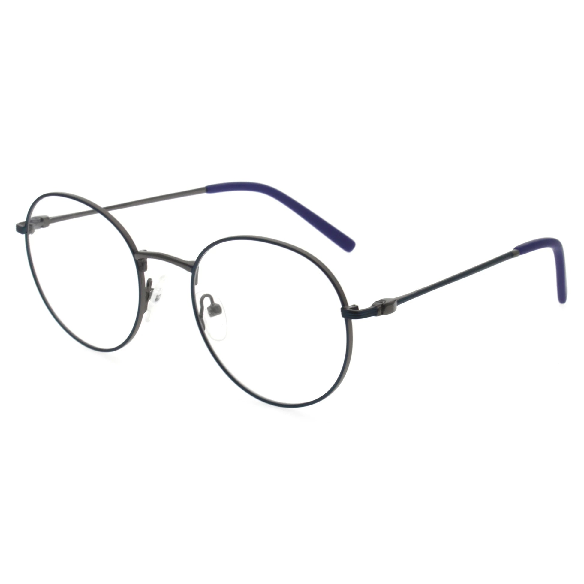 Super Healthy Full Frame Metal Eyeglasses for Women Excellent Scratch-Proof Technology Generous Good Eyeglasses Frames