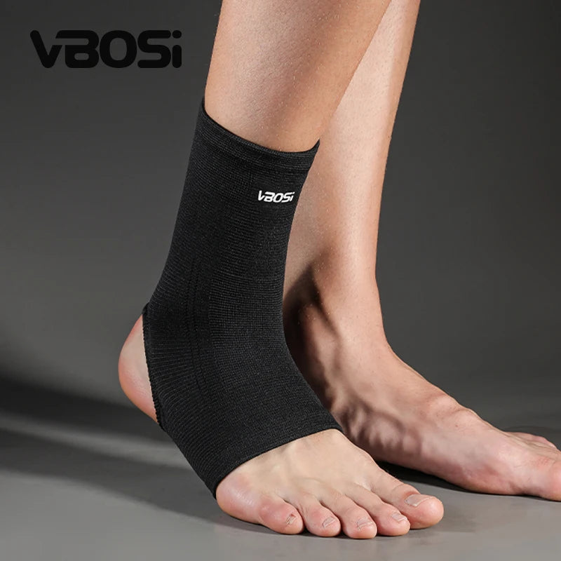 VBOSi 1 Piece Compression Elastic Ankle Support Sleeve for Basketball Gym Training