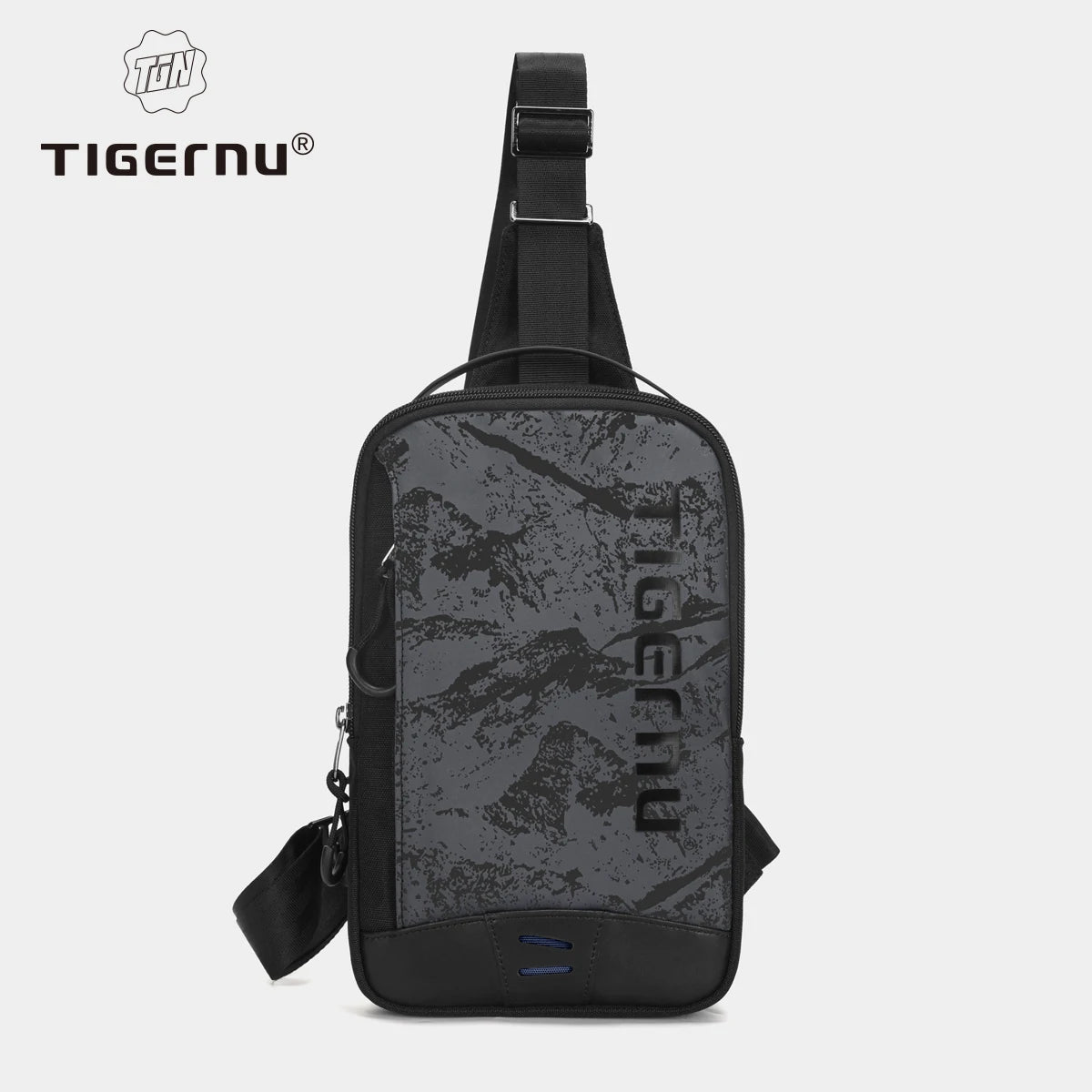 Tigernu Wholesale Factory High Quality Large Capacity Waterproof for Men Single Shoulder Chest Bag