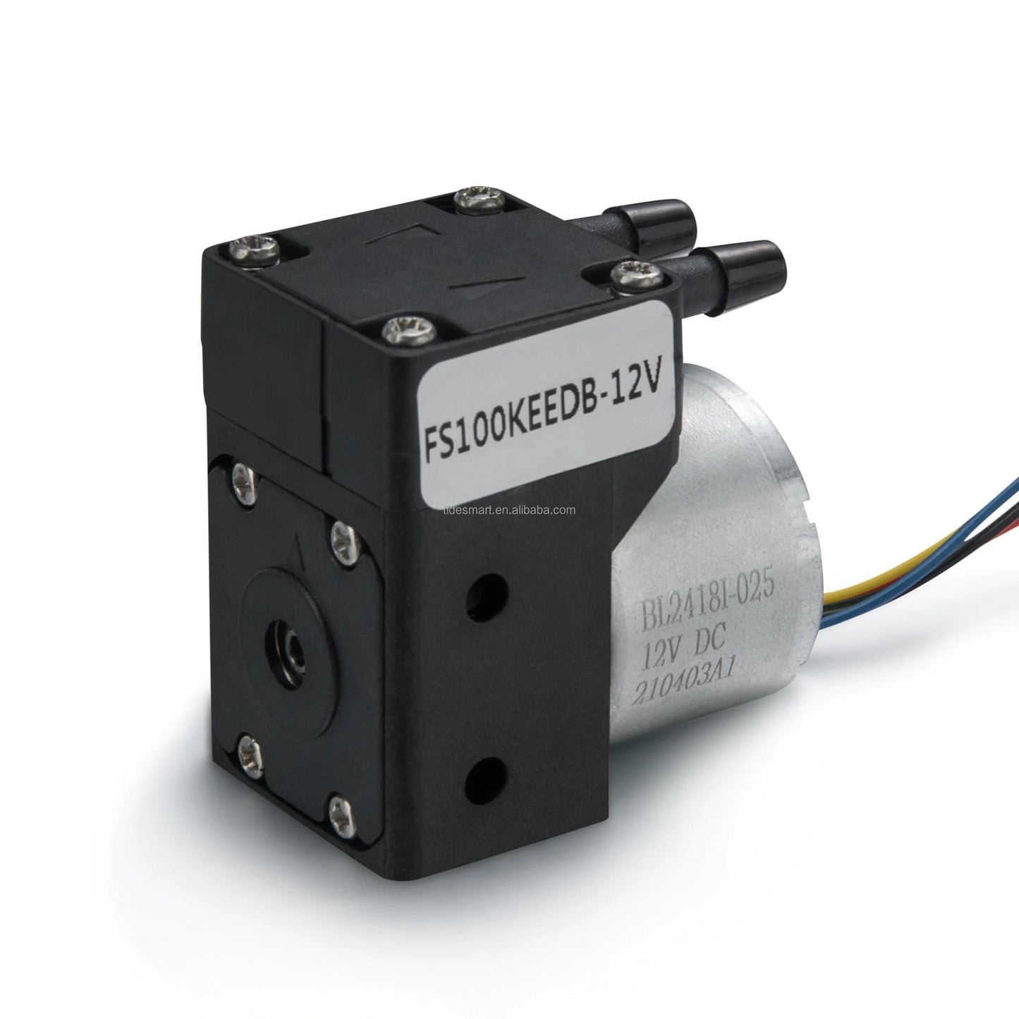 Fluidsmart FS100KEEDB-12V 12V Brushless DC Motor Micro Diaphragm Liquid Pump 20-180ml/min Low Flow Adjustable Mini Low Pump