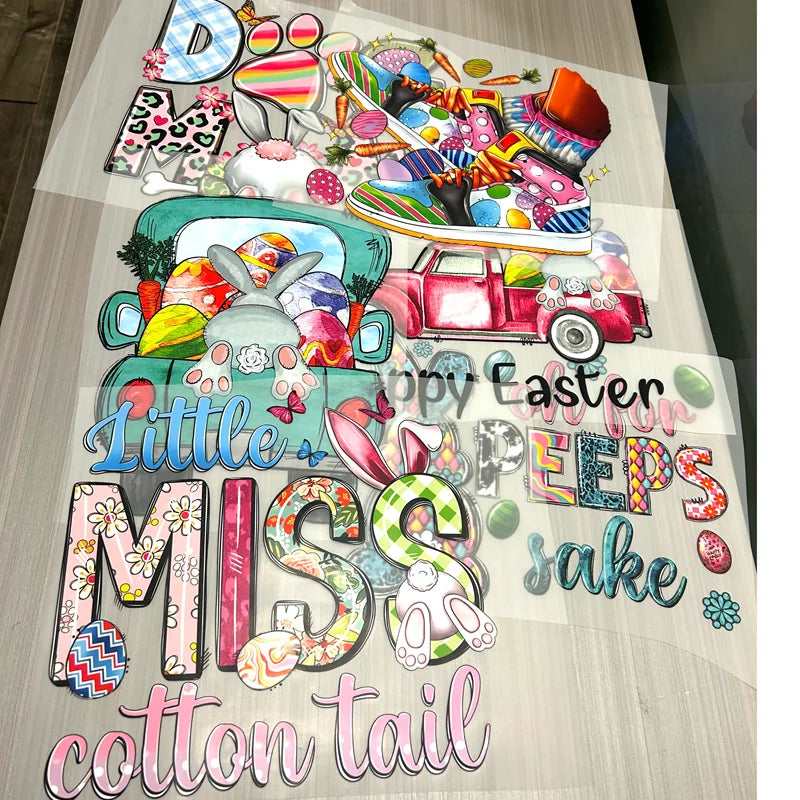 Hot Selling New Design love Heart Printed Custom Dtf Screen Print Heat Transfer Sticker for T-shirts