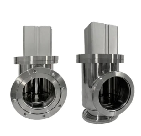 GDQ KF ISO CF Vacuum Stainless Steel Pneumatic Angle Valve