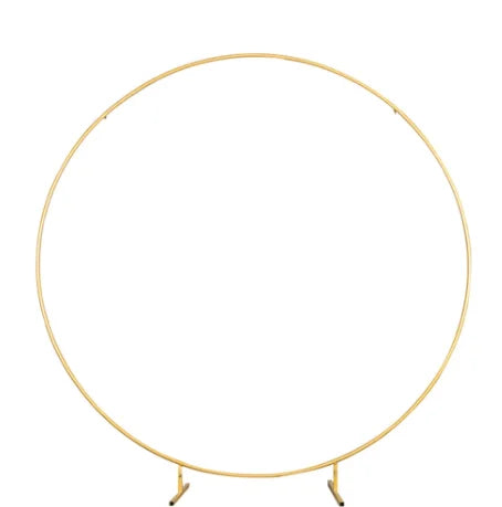 New Wedding Props Iron Circular Arch Single Pole Circular Flower Door Outdoor Lawn Wedding Decoration