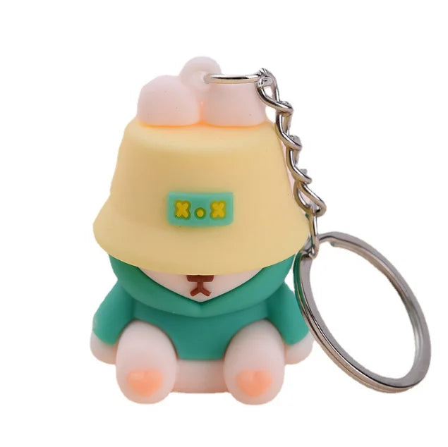 Keychain 3D Custom Made  PVC Nice Appearance Pretty Apparence Wholesale
