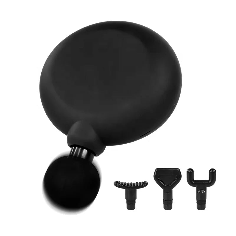 Portable Travelling Athletes Body Muscle Fascial Massage Gun Brushless Motor 22LBS Stall Force 4-6H Working Time