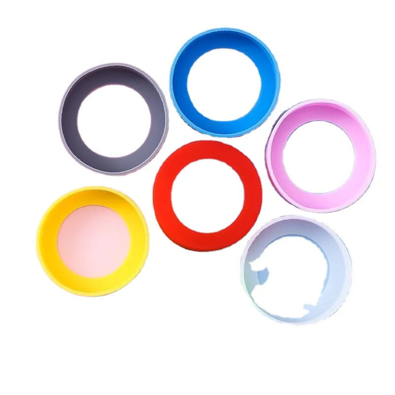 6.5cm Silicone Water Bottle Sleeves Heat Resistant Bottle Boot Protective Covers Silicon Boot for Bottle