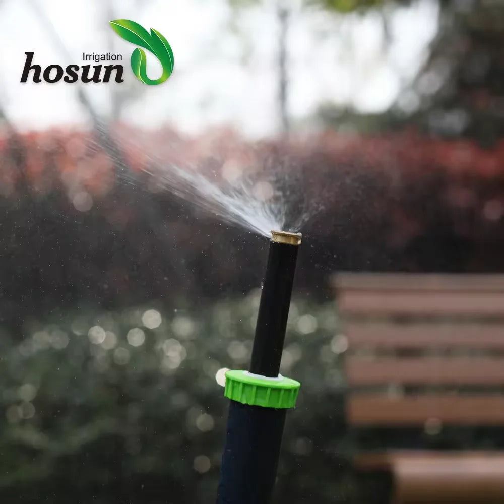 Competitive Price 360 Adjustment Metal Pop-up Impact Garden Spray Rotary Sprinkler Adjustable Flow Rate Medium Size Yards 1/2