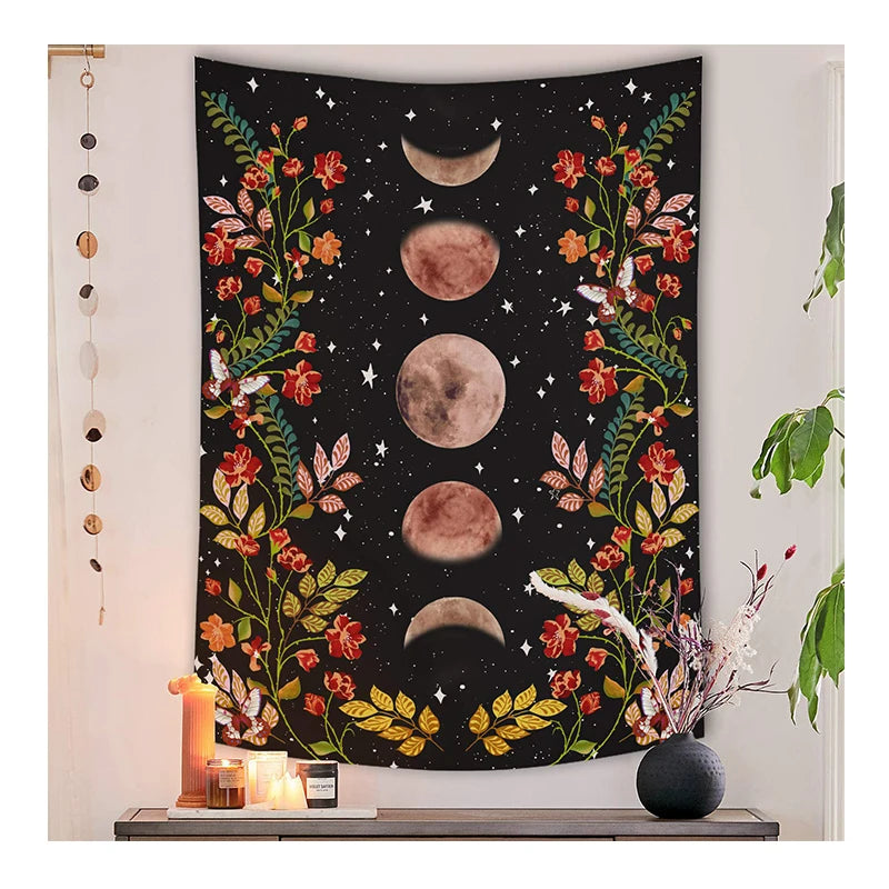 2024 Custom Woven Cotton Tapestry Blanket New Sublimation Digital Print Design Indoor Home Wall Decor Any Size