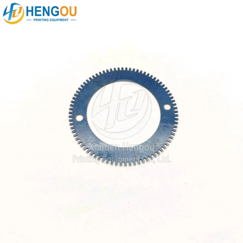 ZD.200-754-03-00 Perforating Knife Blade 59x40x0.5mm 80Teeth for Stahl Folding Printing Machine Part