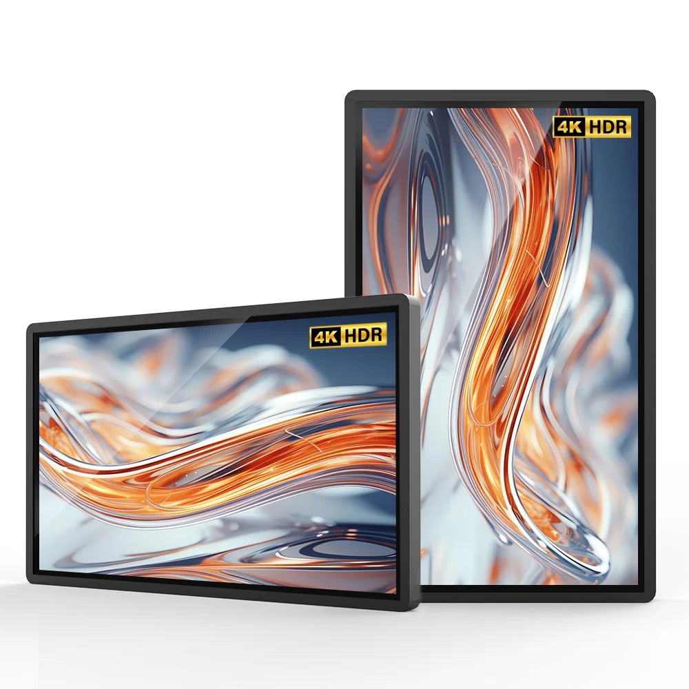 43-Inch Full-Color LCD Touchscreen Digital Poster Wall-Mounted SDK Enabled Indoor Elevator Wayfinding Retail Subway Education