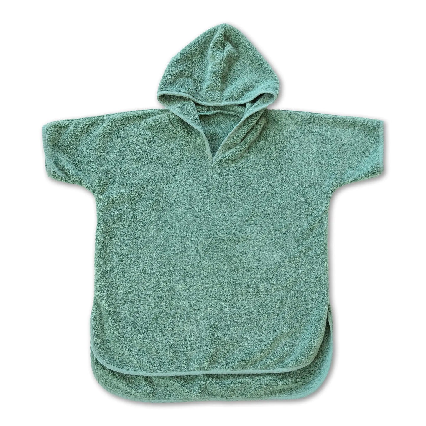 High Quality Kids Poncho Hooded Towel Wholesale ultra Soft Cut Pile Short Sleeve Poncho Towel Surf for Kids
