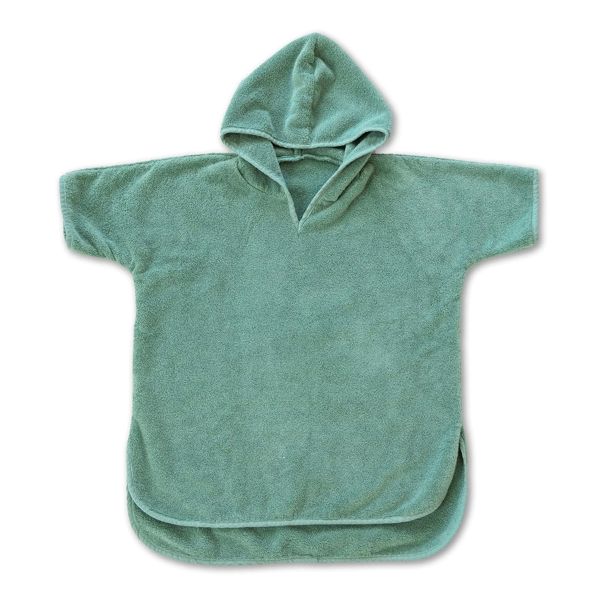 High Quality Kids Poncho Hooded Towel Wholesale ultra Soft Cut Pile Short Sleeve Poncho Towel Surf for Kids