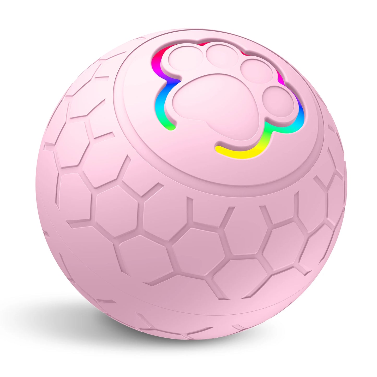 OEM USB Charging LED Glow Smart Rotating Dog Ball Toy Wicked Electric Pet Rolling Toy for Cats Sustainable New Design