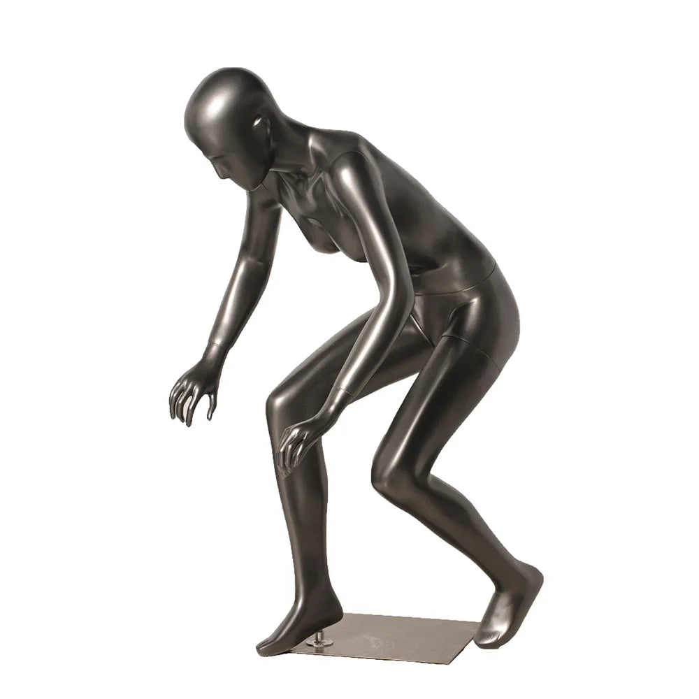 OEM/ODM Wholesale Factory Fieberglass Female Cycling Mannequins to Display Cycling Wear