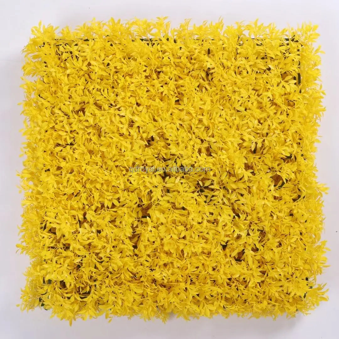 Hot Sale 60x40cm No Pungent Smell Eco-friendly Home Decoration Artificial Plant Wall Covering Synthetic Foliage
