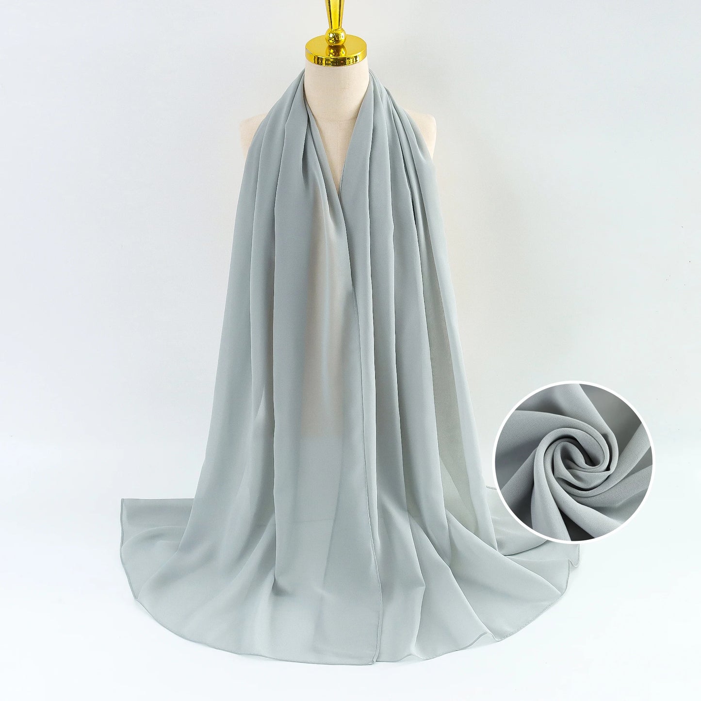 Hot Sell Scarf Chiffon Scarf Women Solid Chiffon Shawl Wholesale Chiffon Hijabs Silk Hijab