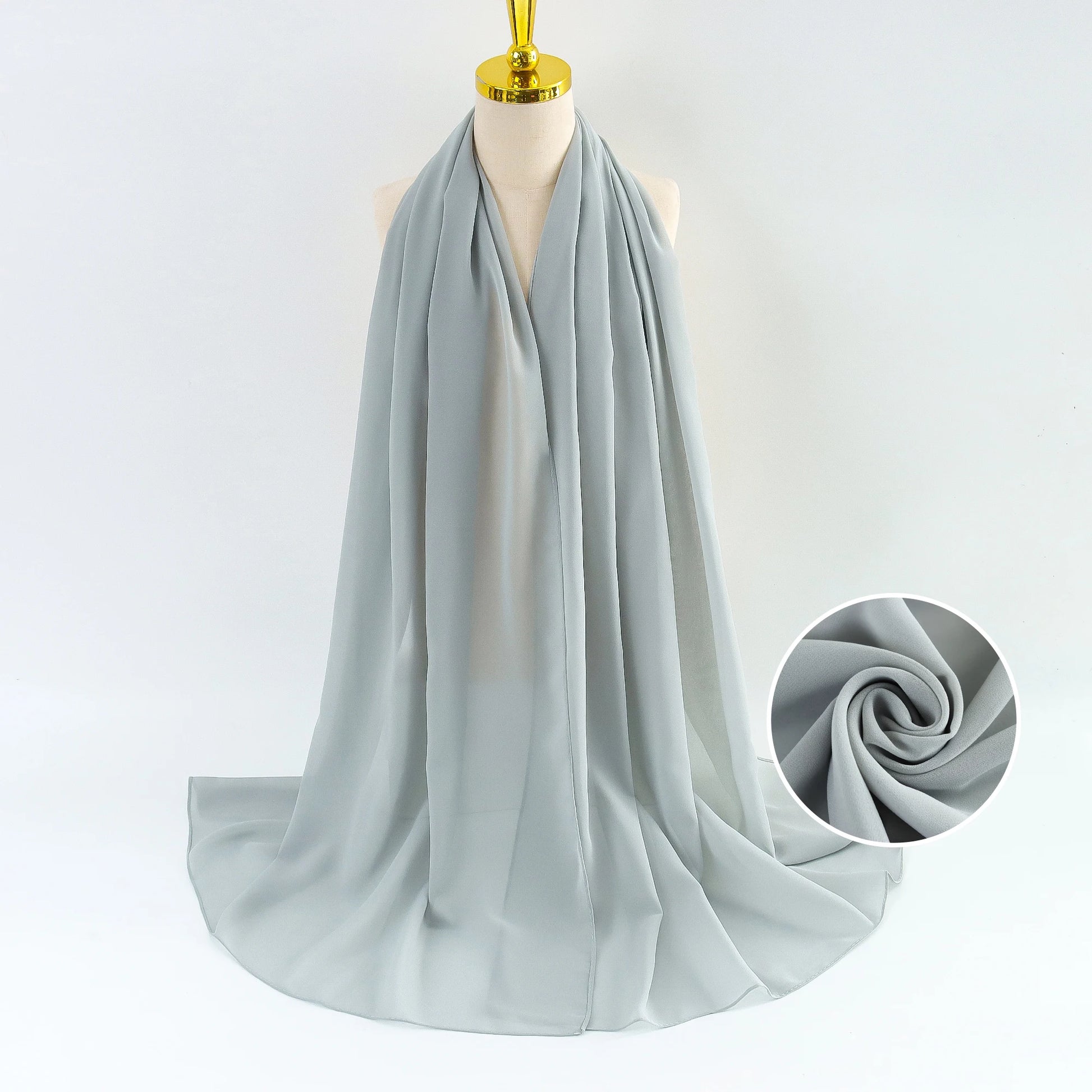 Hot Sell Scarf Chiffon Scarf Women Solid Chiffon Shawl Wholesale Chiffon Hijabs Silk Hijab