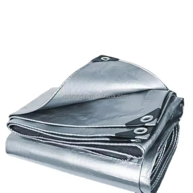 Factory 12ftx20ft Heavy Duty Poly Tarp for Construction Cold Weather Insulated Pe Tarps
