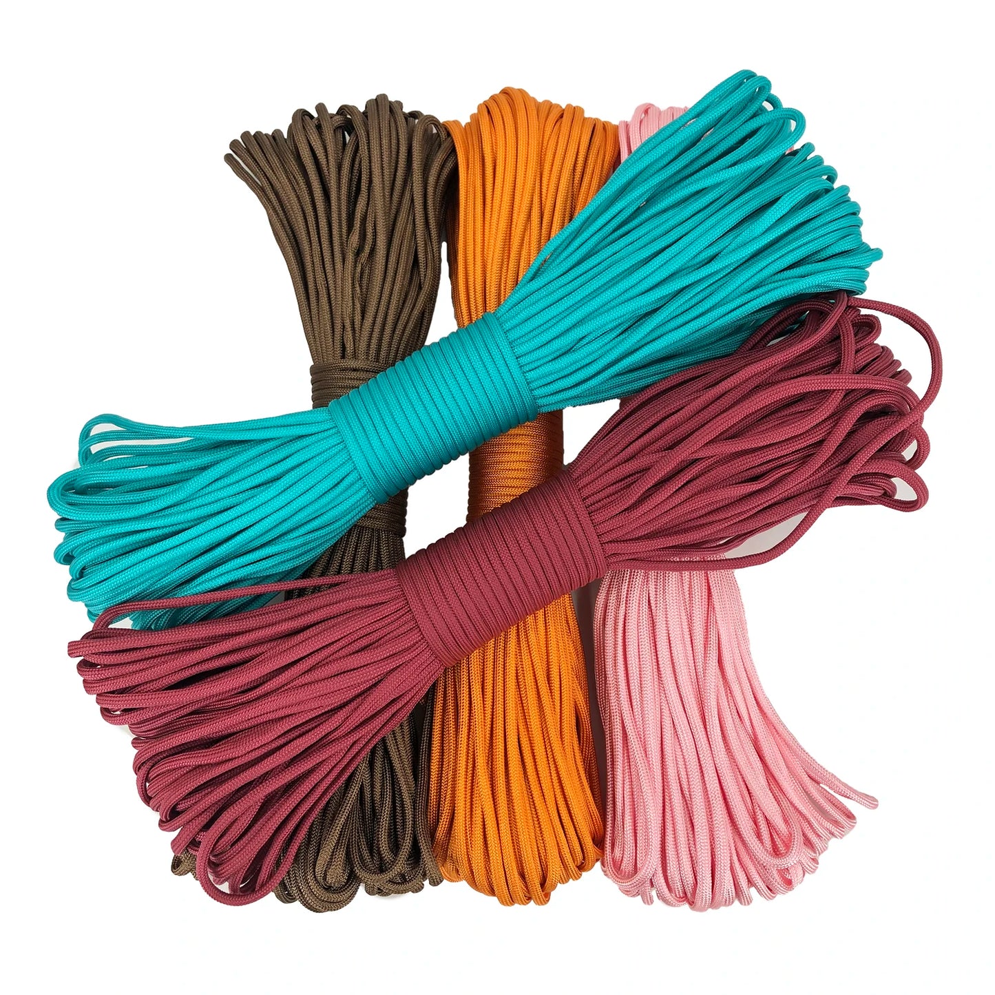 Paracord 7-Strand Core with Different for 31-Meter for One Roll  of  Climbing Rope for Outdoor Survival Camping