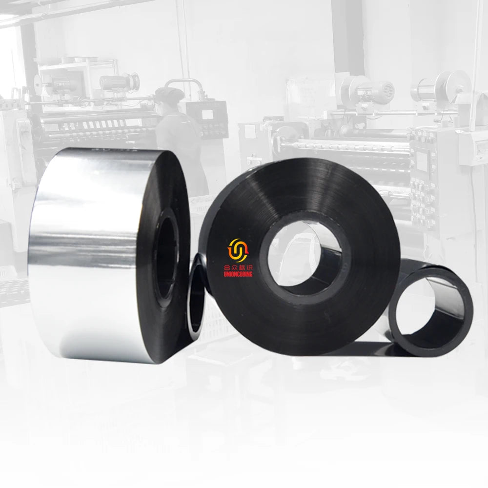 Markem Printer Ribbon Wax Resin Ink Ribbon 55mm X 600m Thermal Transfer TTO Ribbon