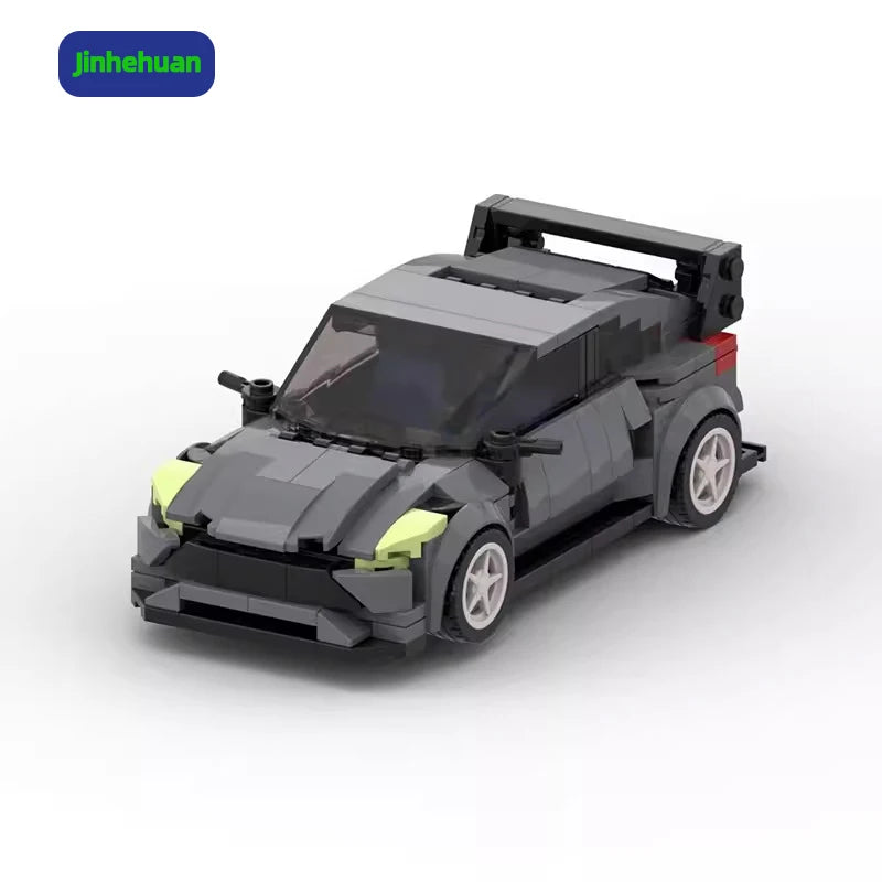 Model Car Display Moc Kit Diy Mini Small Scale Brick Toys for Kids Gift Children Sports Cars Eco-Friendly Building Block Sets