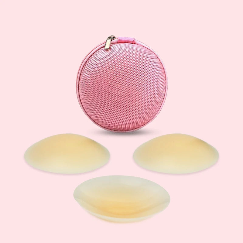 INVISFEEL Popular Bio Glue Silicone Sticky Breathable Seamless Nipple Covers Underwear Accessories Customizable
