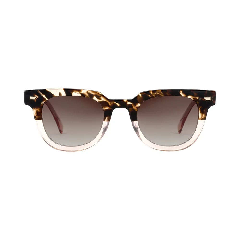 2025 Fashion Polarized Elliptical Frame UV Protective Light Weight Sunglasses Personalized Retro Acetate Cat Eye