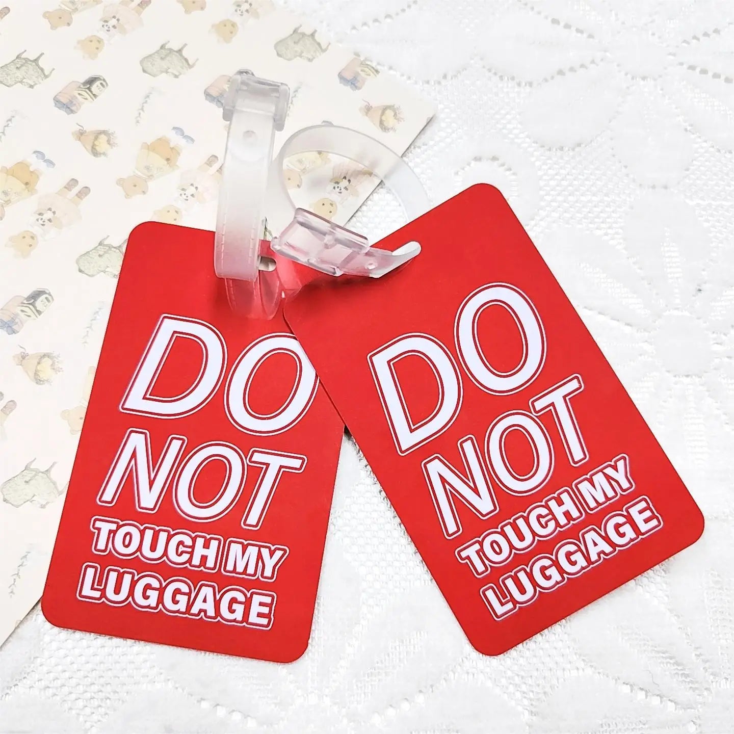 PINSBACK Travel Tags RTS Custom Logo Souvenir Suitcase Double Sides Printing Luggage Tag for Backpack Travel Bags