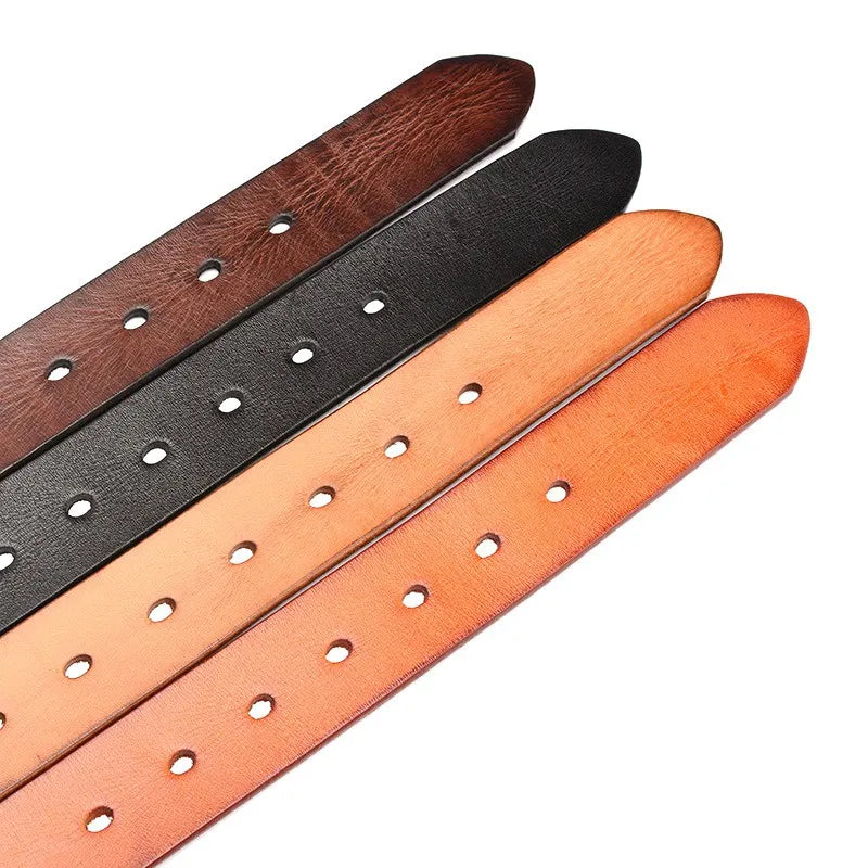 Luxury Designer Men's Cowhide Belts Genuine Leather Strap with Alloy for Buckle Fashionable Pin Cummerbunds Ceinture Homme fo